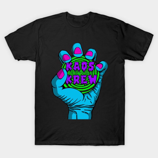 KREW HAND T-Shirt by kaoticartworks